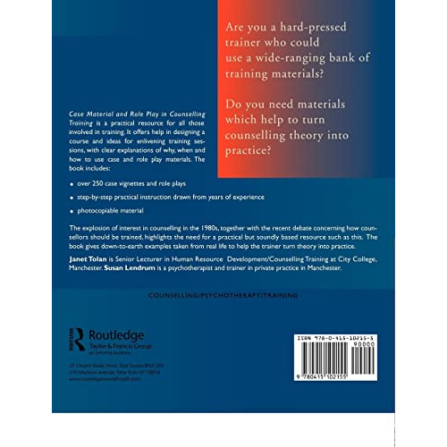 Case Material and Role Play in Counselling Training 1