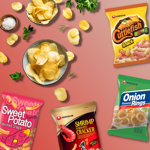 Nong Shim Pack de 20 Beignets Oignon 50 g 2