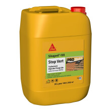 SIKA - Traitement algicide et fongicide - Nettoyant d?sincrustant - Sikagard 120 Stop Vert - Pr?t ? l'emploi - Elimine algues et lichens - Mur - Toitu
