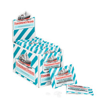Fisherman'S Friend - Sachets Menthe Douce Pastilles Sans Sucres, Avec Chlorophylle Fra?cheur Intense Haleine Fra?che - Lot Id?al Pour Le Partage Entre