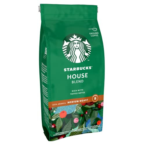 Starbucks STARBUCKS House Blend, Torr?faction Ambr?e, Caf? Moulu 200g (Pack de 6) 2