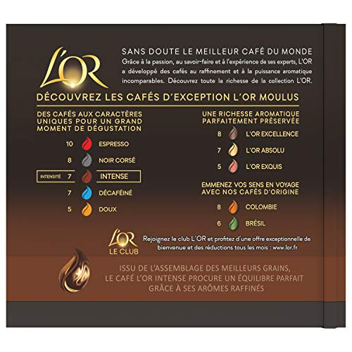 L'OR L'Or Caf? Moulu Intense 3kg (lot de 6 x 500g) 1