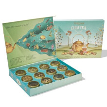 VAHDAM, Coffret Cadeau De Th? En Vrac Chai (12 Saveurs) Coffret Cadeau De Th? | Bo?te De Assortie ? Sans Gluten, Sans OGM | Coffret Cadeau Femme & Hom