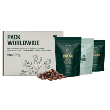 Incapto Caf? en Grain Arabica 100% Naturel - Sp?cialit? | Pack D?gustation Caf? Worldwide | 10 Caf?s du Monde | D?couvrez 10 Origines | Cadeau Gourmet