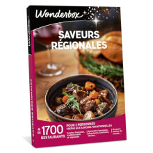 Saveurs R?gionales - Coffret Cadeau - Wonderbox - Id?e Cadeau Gastronomie