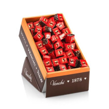 Venchi - Pr?sentoir avec Chocolats Espresso Caf?, 2 kg - Cr?meux au Caf? et Chocolat Extra Noir 75% - Emballage de 185 pi?ces - Sans Gluten