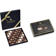 CHEVALIERS D'ARGOUGES Ma?tres Chocolatiers Fran?ais Assortiment de Chocolats Noir/Lait/Blanc Coffret Cadeau Prestige 560 g & Assortiment de Chocolats