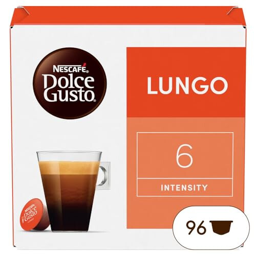 Nescafe Nescaf? Dolce Gusto Lungo - Caf? - 96 Capsules (6 bo?tes x 16)