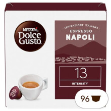 Nescaf? Dolce Gusto Espresso Napoli - Caf? - 96 Capsules (Pack de 6 Bo?tes x 16)