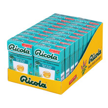 Ricola - Bonbons aux Plantes Suisses - Parfum S?ve de Pin des Alpes - Sans Sucres - 20 Bo?tes de 50g