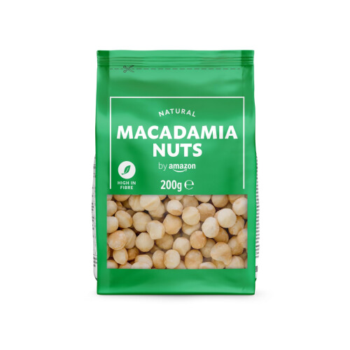by Amazon naturel Noix de macadamia, 200 g (lot de 7) 1