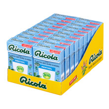 Ricola -20 Bo?tes de 50g - Bonbons aux Plantes Suisses - Parfum Menthol - Bienfaisant et Extra Frais - Sans Sucres -