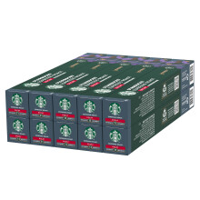STARBUCKS Espresso Roast D?caf?in? by Nespresso, Torr?faction Brune, Capsules de Caf? 10 x 10 (100 capsules)