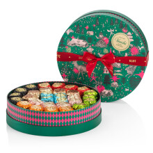 Venchi - Collection No?l - Bo?te ? Chapeau cadeau prestige avec Assortiment de Chocoviars, 1,1 kg - Id?e cadeau - Sans gluten