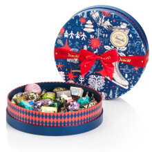 Venchi - Collection No?l - Bo?te ? Chapeau Cadeau avec Assortiment de Chocolats, 340 g - Id?e cadeau - Sans gluten