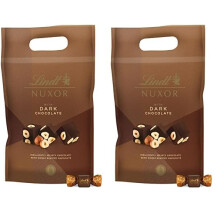 Lindt - Maxi Sachet NUXOR - Chocolat Noir et Noisettes enti?res, 700g, 1 Unit? (Lot de 2)