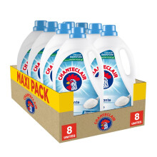 Chanteclair - Lessive Liquide Concentr?es Bicarbonate, Sp?cialement Con?ue pour le Linge Blanc, Ultra D?tachantes et Efficaces aussi ? Froid, 40 lavag