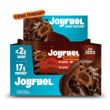 JOYFUEL - Barre Prot?in?e C?ur Fondant - Go?ts Double Chocolat - 