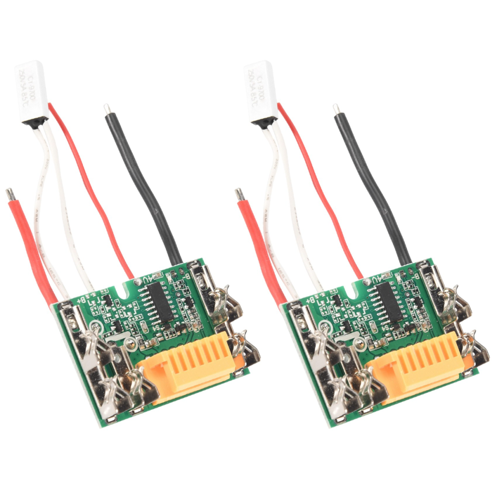 2Pcs Pcb Circuit Module Board Parts 18V Battery Chip Replacement For Bl1830 Bl1840 Bl1850 Lxt400 4853572081986