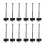 Trampoline Screws Kits, 12Pcs Galvanized Steel Fixing Accessories for Assembly Replacement 3
