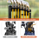 Golfschläger-Organizer, Schafthalter, 9 Eisenhalter-Teiler, ABS-Halter-Stapler 6