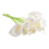 20 τεμάχια τεχνητά λευκά λουλούδια Calla Lily με μαλακά υλικά Latex για διακόσμηση 3