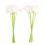 20 τεμάχια τεχνητά λευκά λουλούδια Calla Lily με μαλακά υλικά Latex για διακόσμηση 10