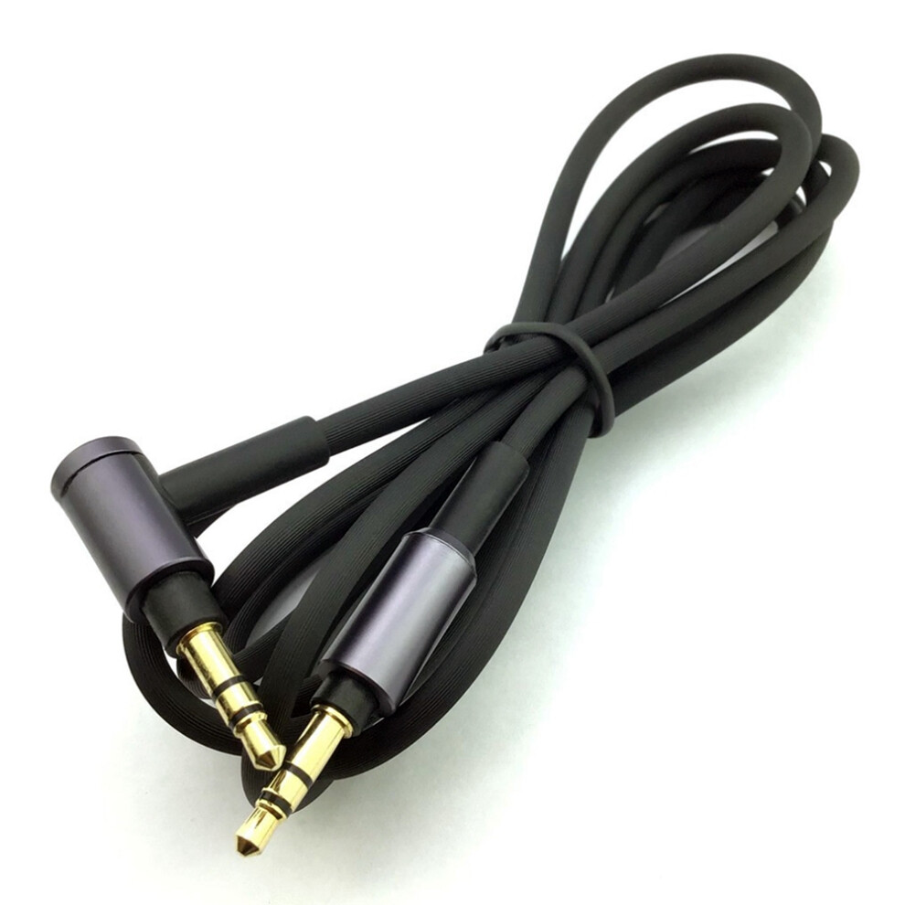 Wh-1000 Xm2 Xm3 Xm4 H900n H800 Headphone 3.5Mm Audio Cable, 1.5M/4.9Ft Long ( Without Microphone) Black 4853572093002