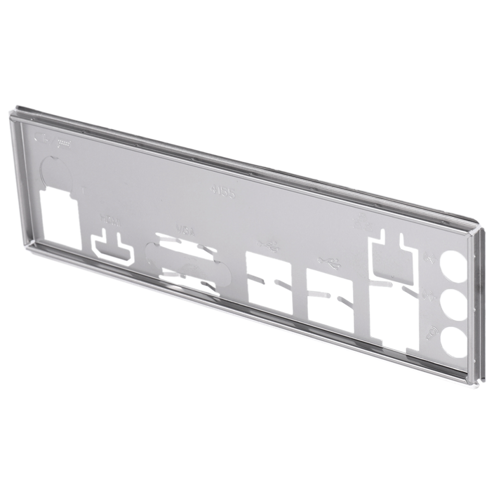 I/O Shield Back Plate for B250C B75 12USB 8USB Mining Motherboard IO Baffle Chassis Bracket-image-OPC-PGWNBR7-NEW