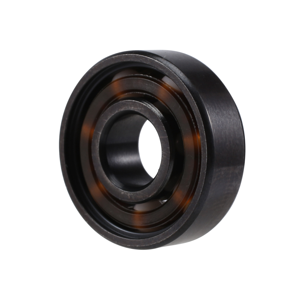 16 Cuscinetti In Ceramica 608 8X22X7Mm ABEC-11 Ibridi 6 Sfere Bianche Zro2 Per Skateboard, Pattini In Linea-image