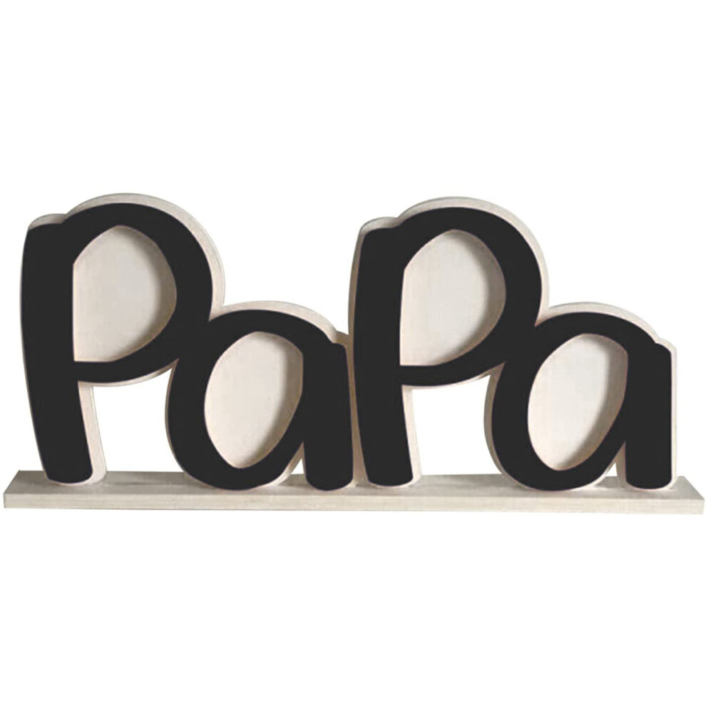Cadre photo pour la fête des pères, cadeau de la part de sa fille, cadeau d'anniversaire pour papa, support photo pour papa, cadeau - Noir