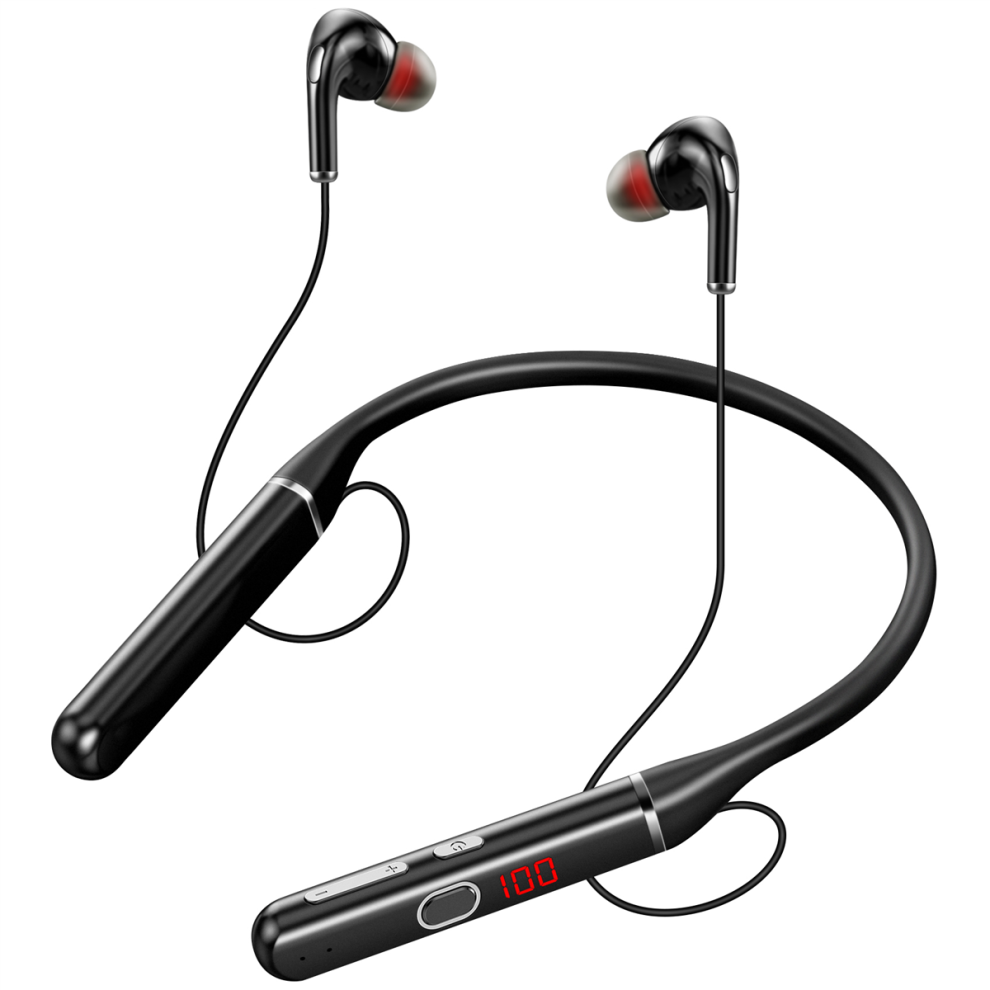 S650 100 Hours Bluetooth Earphones Stereo Wireless Headphones Neckband Noise Cancelling Sports Running Headset 4853572003445