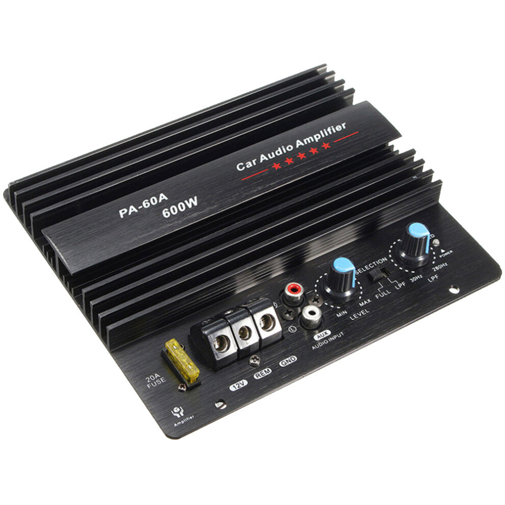 12V 600W Car Amplifier Board PA-60A Subwoofer Circuit Module Power Amplifier,Black-image-OPC-PGWNCN2-NEW