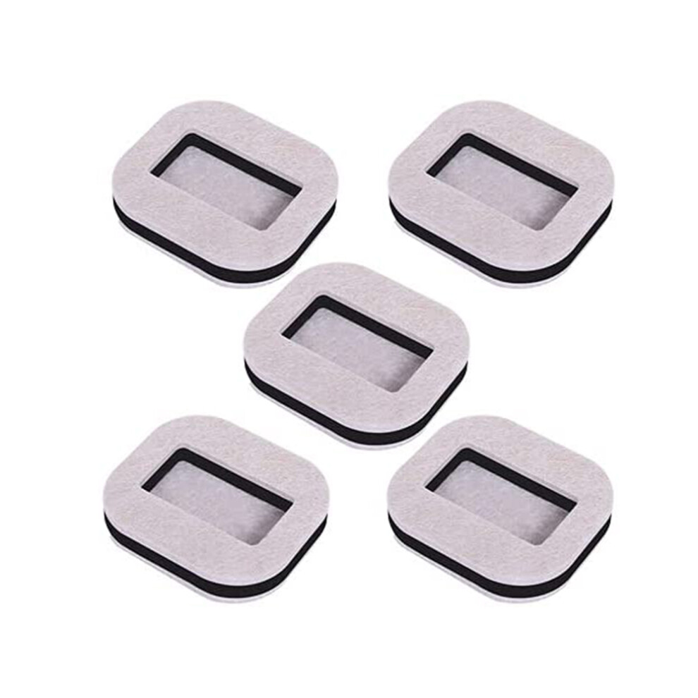 5Pcs Furniture Wheel Stopper Bed Caster Cup Suitable For All Kinds Of On Wheels (Beige) 4853572007283