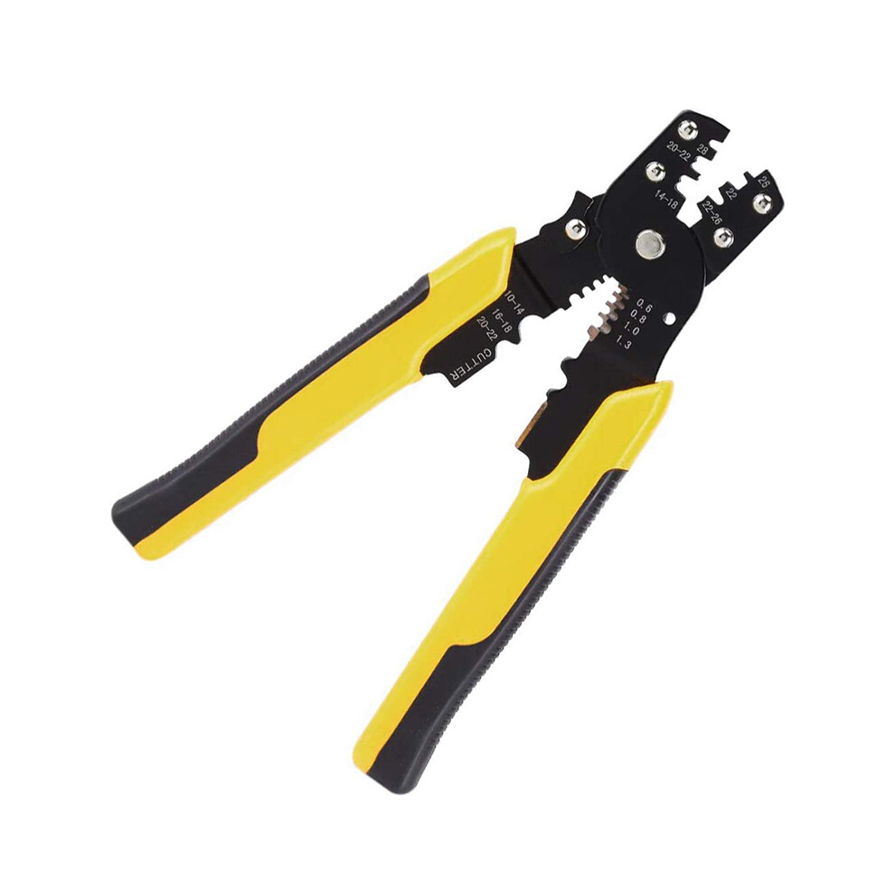1 Pcs Crimp Tool Crimper Plier Wire Crimpers Adjustable Crimping Range For Cutting And Pressing Cables 4853572012881