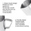 Pichet à mousse de lait en acier inoxydable de 350 ml pour machine à café 6