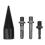 Removable Firewood Log Splitter Drill Bit, Wood Bits Split Drilling Tools Bit Chopping 4