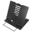 Desk Book Stand Metal Reading Rest Holder Angle Adjustable Document Portable Sturdy (Black) 4