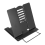 Desk Book Stand Metal Reading Rest Holder Angle Adjustable Document Portable Sturdy (Black) 3