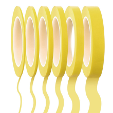 6 Rollen Fine Line Tape 1/16,7/10,1/8,1/4,1/2,3/4 Zoll x 55 Yards, Fineline-Abdeckband, Maler, Automobile