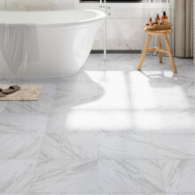 Garden Sanctuary 24pcs Marble Effect Self Adhesive Flooring Tiles
