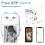 Mini Printer,Portable Pocket Printer,Bluetooth Wireless Smart Thermal Inkless Printer,Smartphone Photo Printer,Blue 6