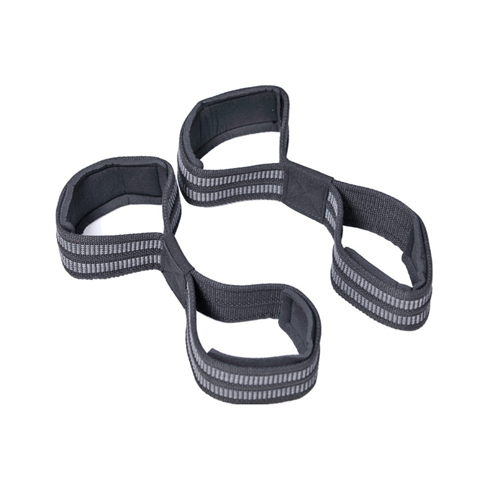 Photos - Other Trainers Jojomino Fitness Figure 8 Weight Lifting Straps Wrist Strap for Power Weightlifters Pull-Ups Bar Powerlifting Gym Equipment 