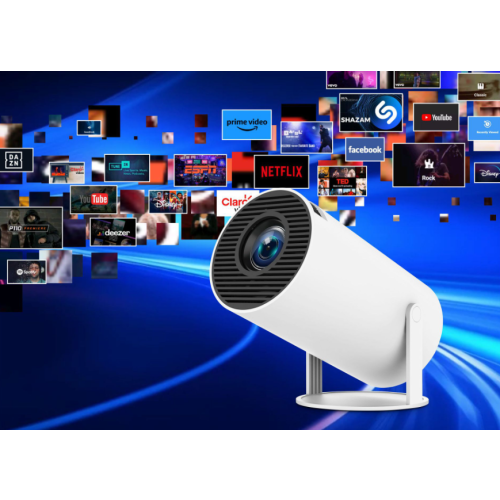 5G 4K Mini Projector HD Smart WiFi Projectors Bluetooth Android IOS Home Theater HDMI USB