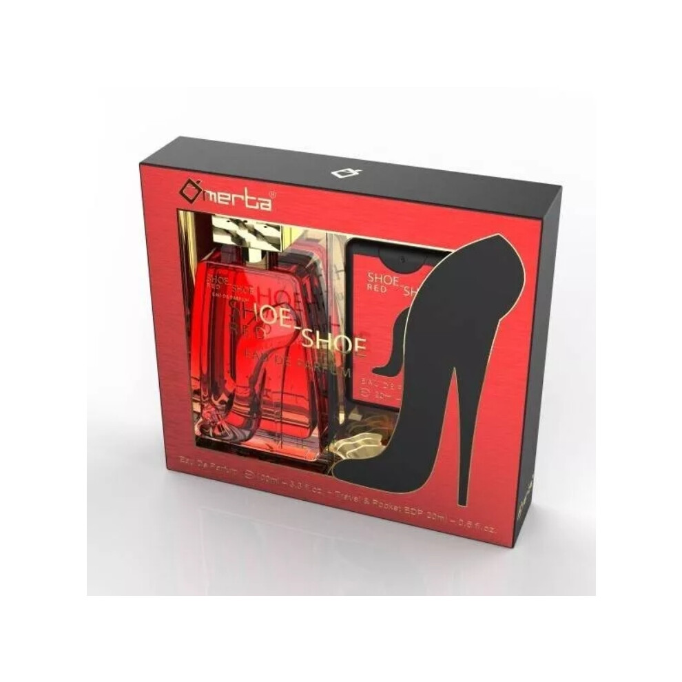 Photos - Women's Fragrance Omerta Shoe Shoe Red Eau De Parfum Ladies Gift Set for Her 