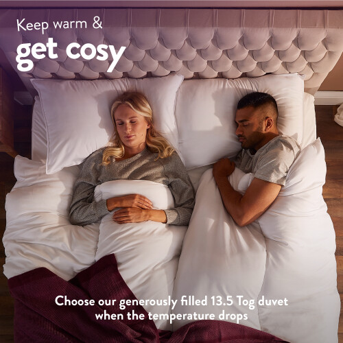 Slumberdown (10.5 + 2 Pillows, Double) Slumberdown Feels Like Down Duvet Hypoallergenic 2