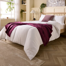 (10.5 + 2 Pillows, Double) Slumberdown Feels Like Down Duvet Hypoallergenic