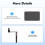 360° Rotation Projector Stand Height Adjustable 23.62-47.24 Inches 11