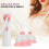 Breast Enlargement Small Vacuum Pump Multifunctional Double Cup UK 10