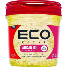 ECO STYLER MOROCCAN ARGAN OIL STYLING GEL 473ML MAX HOLD ALCHOHAL FREE